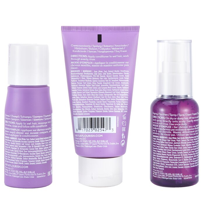 Flourish Hair Rejuvenation Treatment Set - 3pcs