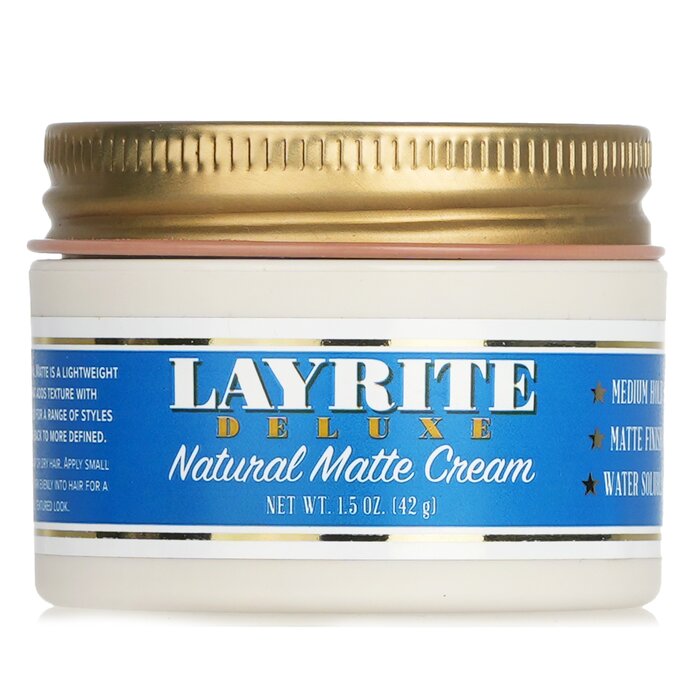 Natural Matte Cream (medium Hold, Matte Finish, Water Soluble) - 42g/1.5oz