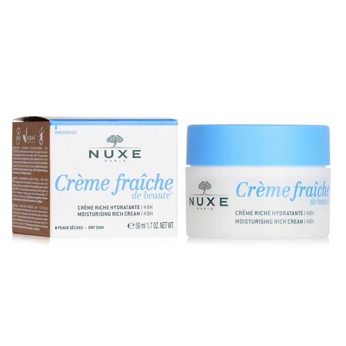 Creme Fraiche De Beaute 48hr Moisturising Rich Cream - Dry Skin - 50ml/1.7oz
