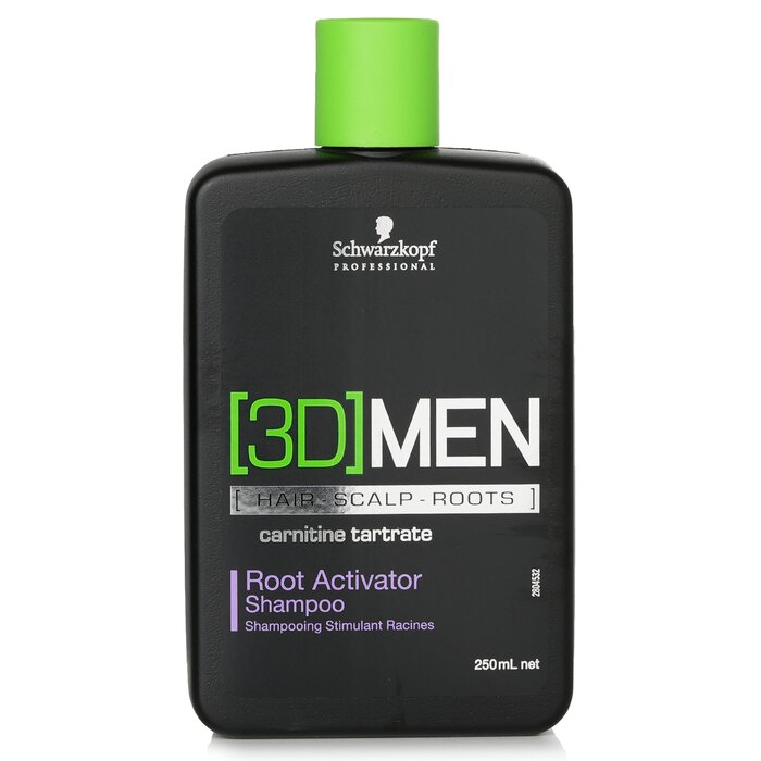 [3d] Men Root Activator Shampoo - 250ml/8.4oz