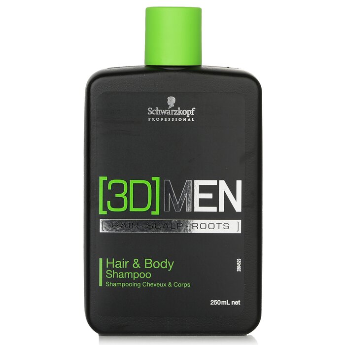 [3d] Men Hair & Body Shampoo - 250ml/8.4oz