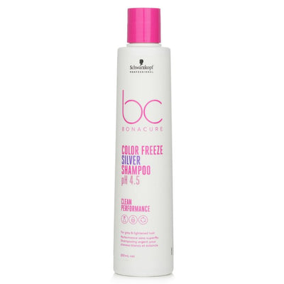 Bc Bonacure Ph 4.5 Color Freeze Silver Shampoo (for Grey & Lightened Hair) - 250ml/8.45oz