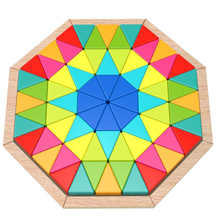 Octagon Puzzle - 19x21x5cm