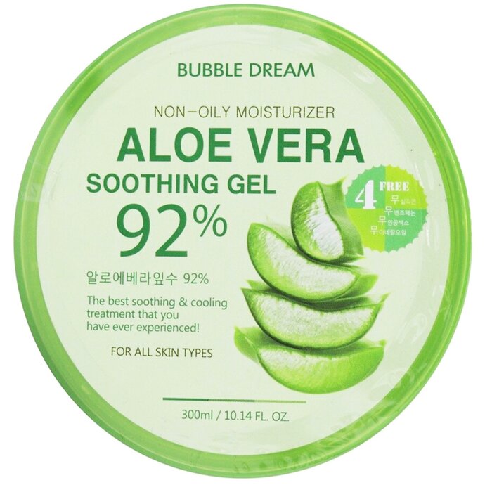 Bubble Dream - 92% Aloe Vera Soothing Gel 300ml - 300ml