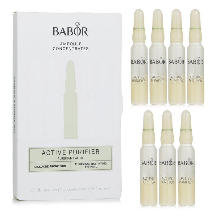Ampoule Concentrates - Active Purifier (for Oily, Acne-prone Skin) - 7x2ml/0.06oz