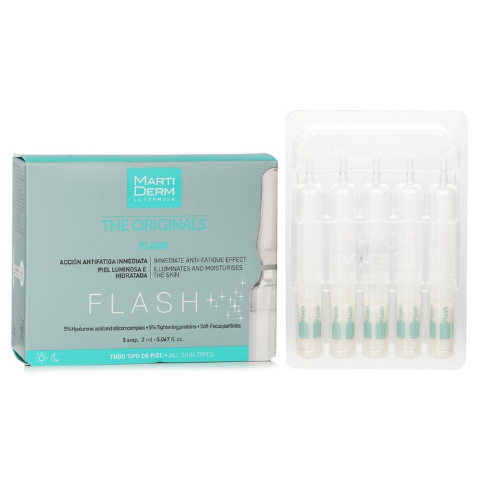 Flash Ampoules Anti-fatigue (for All Skin) - 5 Ampoules x2ml