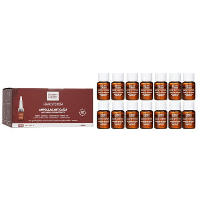 Hair System Anti Hair-loss Ampoules - 14 Ampoulesx3ml