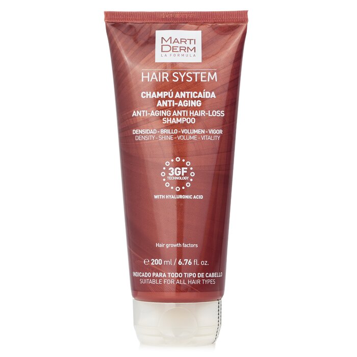 Hair System Anti-aging Anti Hair-loss Shampoo With Hyaluronic Acid (for All Hair Types) - 200ml/6.76oz