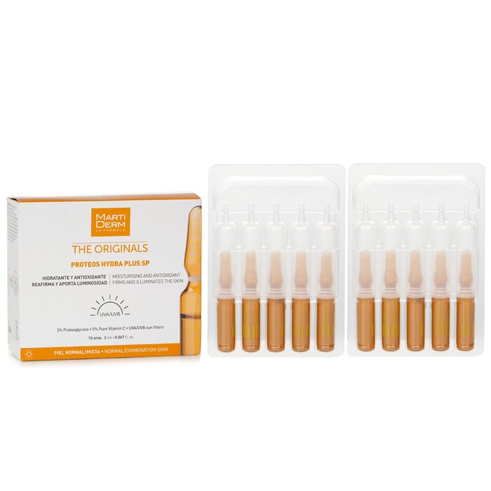 Proteos Hydra Plus Sp Ampoules (for Normal/ Combination Skin) - 10 Ampoules x2m