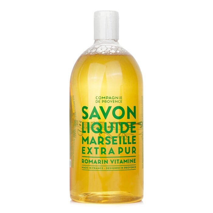 Liquid Marseille Soap Rosemary Refill - 1000ml/33.8oz