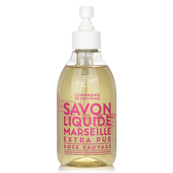 Liquid Marseille Soap Wild Rose - 300ml/10oz