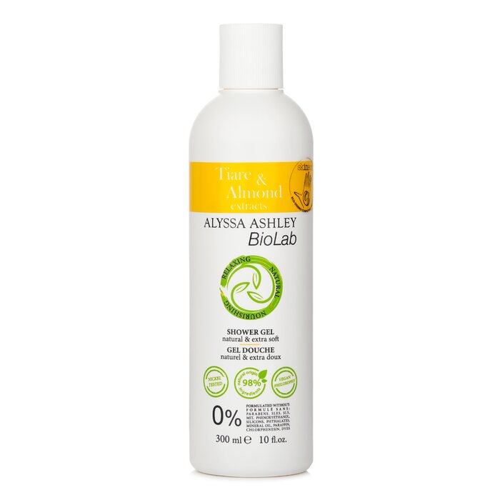 Biolab Tiarè & Almond Shower Gel - 300ml/10oz