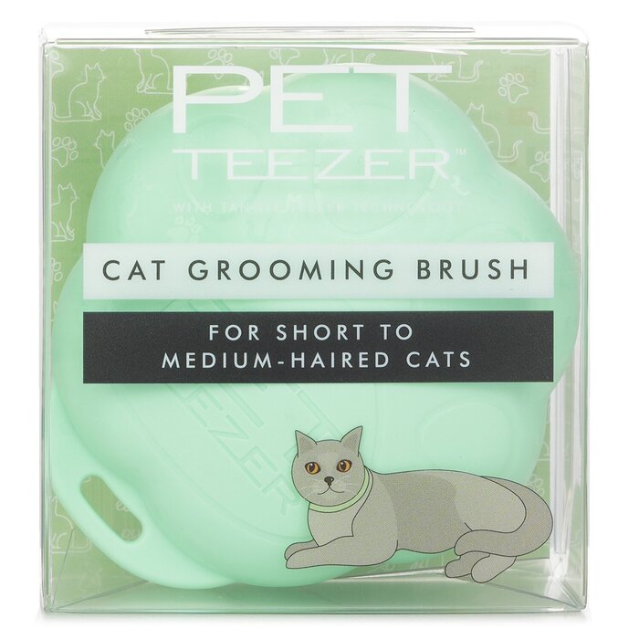 Cat Grooming Brush (for Short To Medium Haired Cats) - 