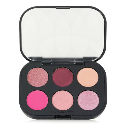 Connect In Colour Eye Shadow (6x Eyeshadow) Palette - # Rose Lens - 6.25g/0.22oz