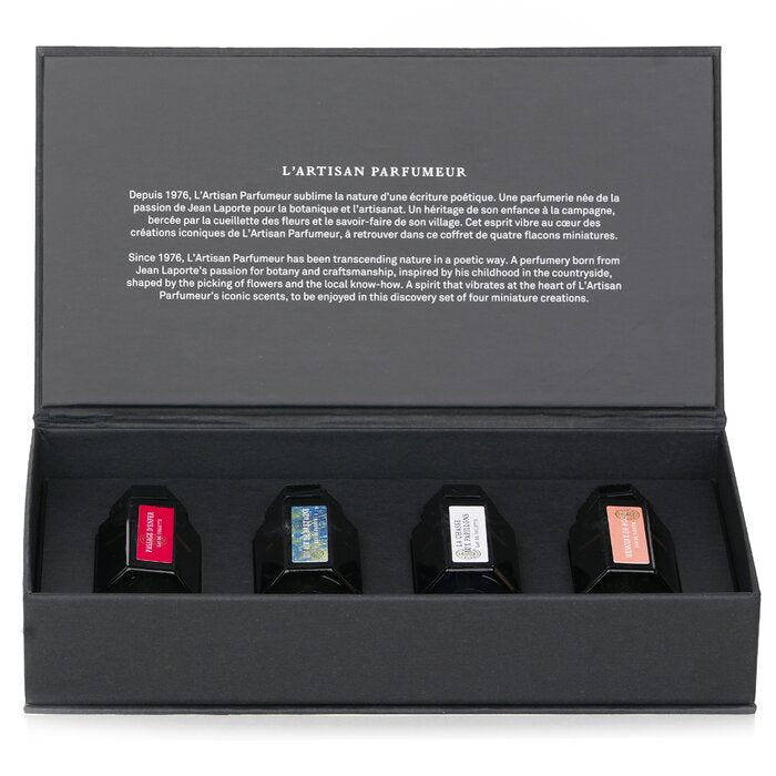 Iconique Coffret: Passage Danfe Edt +en Aire De Bretagne Edp+chasse Au Papion Edt +memo World Rose Edp - 5ml x4pcs