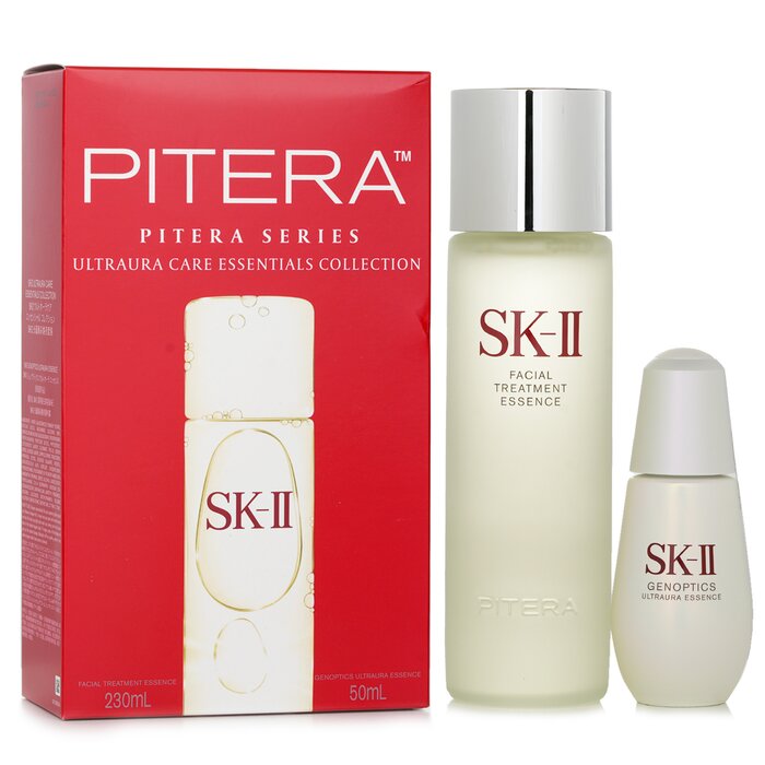 Ultraura Care Essentials Collection: Facial Treatment Essence 230ml + Genoptics Ultraura Essence 50ml - 2pcs