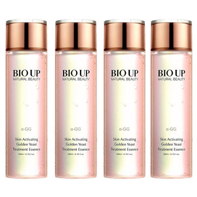 4x Bio Up A-gg Golden Yeast Skin Activating Treatment Essence(exp. Date: 11/2024) - 4x 200ml/6.76oz