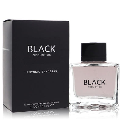 Seduction In Black Eau De Toilette Spray By Antonio Banderas