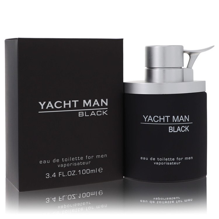 Yacht Man Black Eau De Toilette Spray By Myrurgia