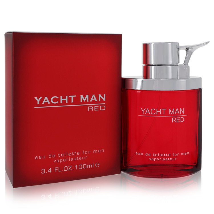 Yacht Man Red Eau De Toilette Spray By Myrurgia